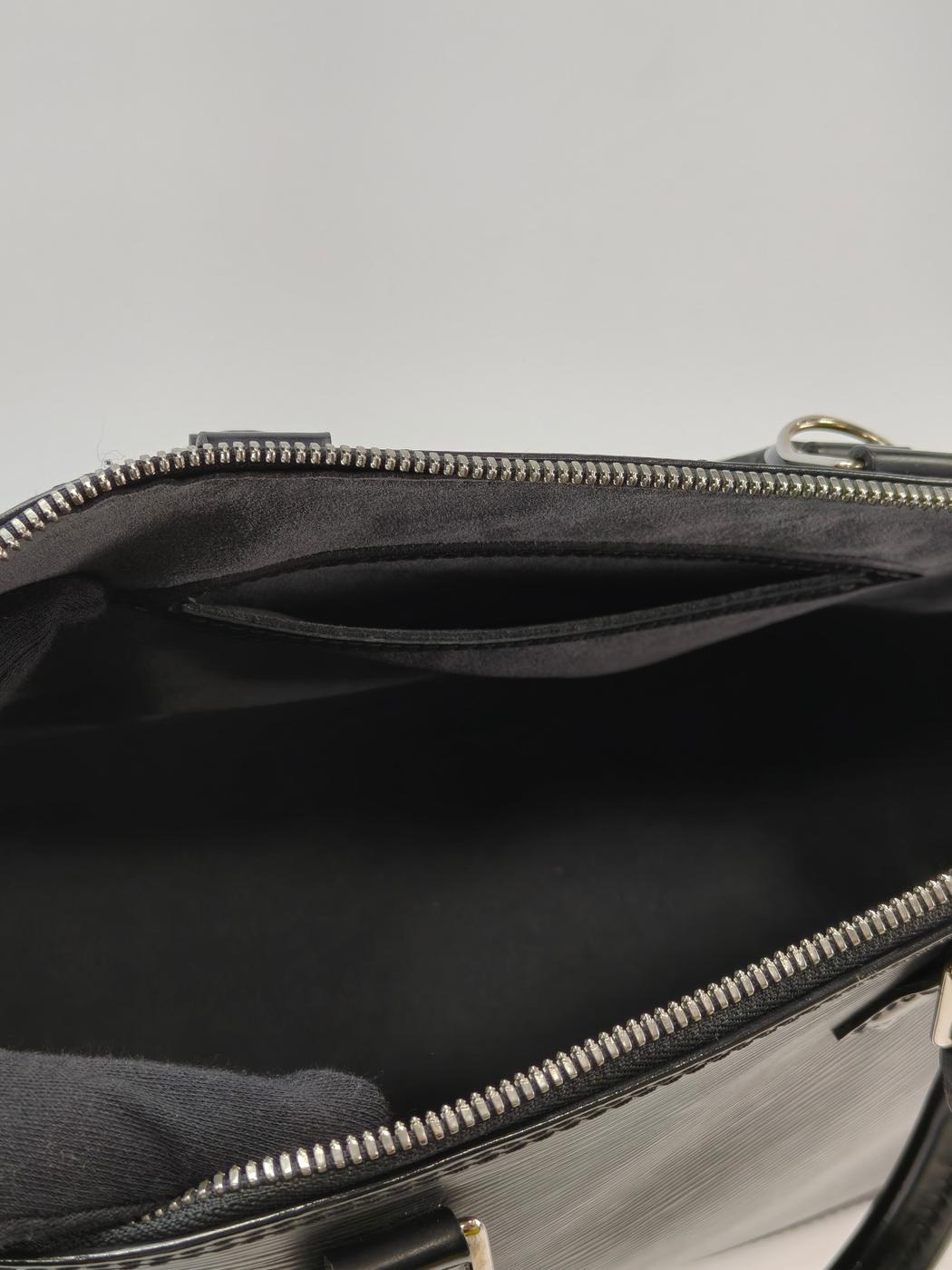路易威登 LOUIS VUITTON Epi Alma PM 手提包 托特包 黑色 型号：10795