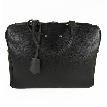 Louis Vuitton Armande Briefcase MM 2-Way Business Bag Shoulder Bag Black Serial Number: 10856
