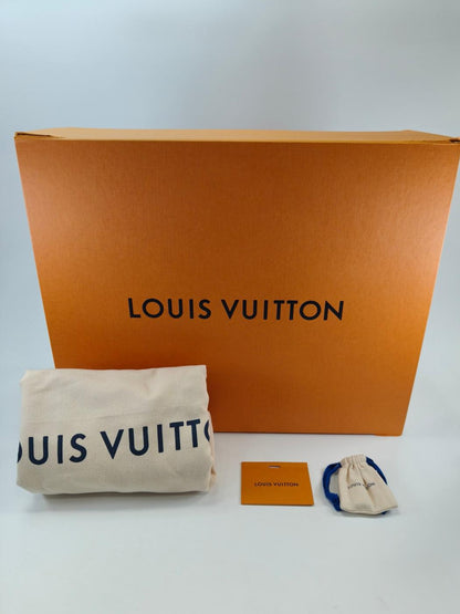 Louis Vuitton Armande Briefcase MM 2-Way Business Bag Shoulder Bag Black Serial Number: 10856
