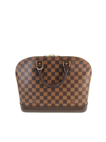Louis Vuitton Damier Alma Tote Bag Brown Ref: 10945