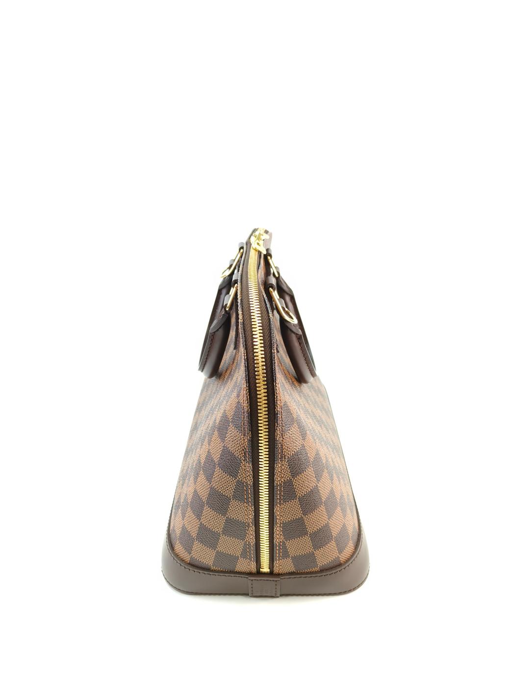 Louis Vuitton Damier Alma Tote Bag Brown Ref: 10945
