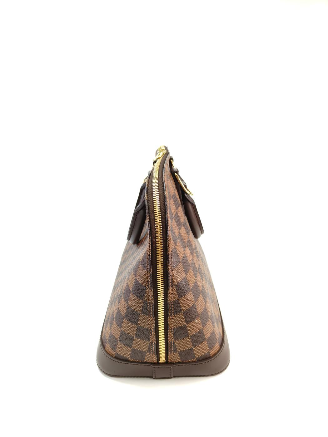 Louis Vuitton Damier Alma Tote Bag Brown Ref: 10945