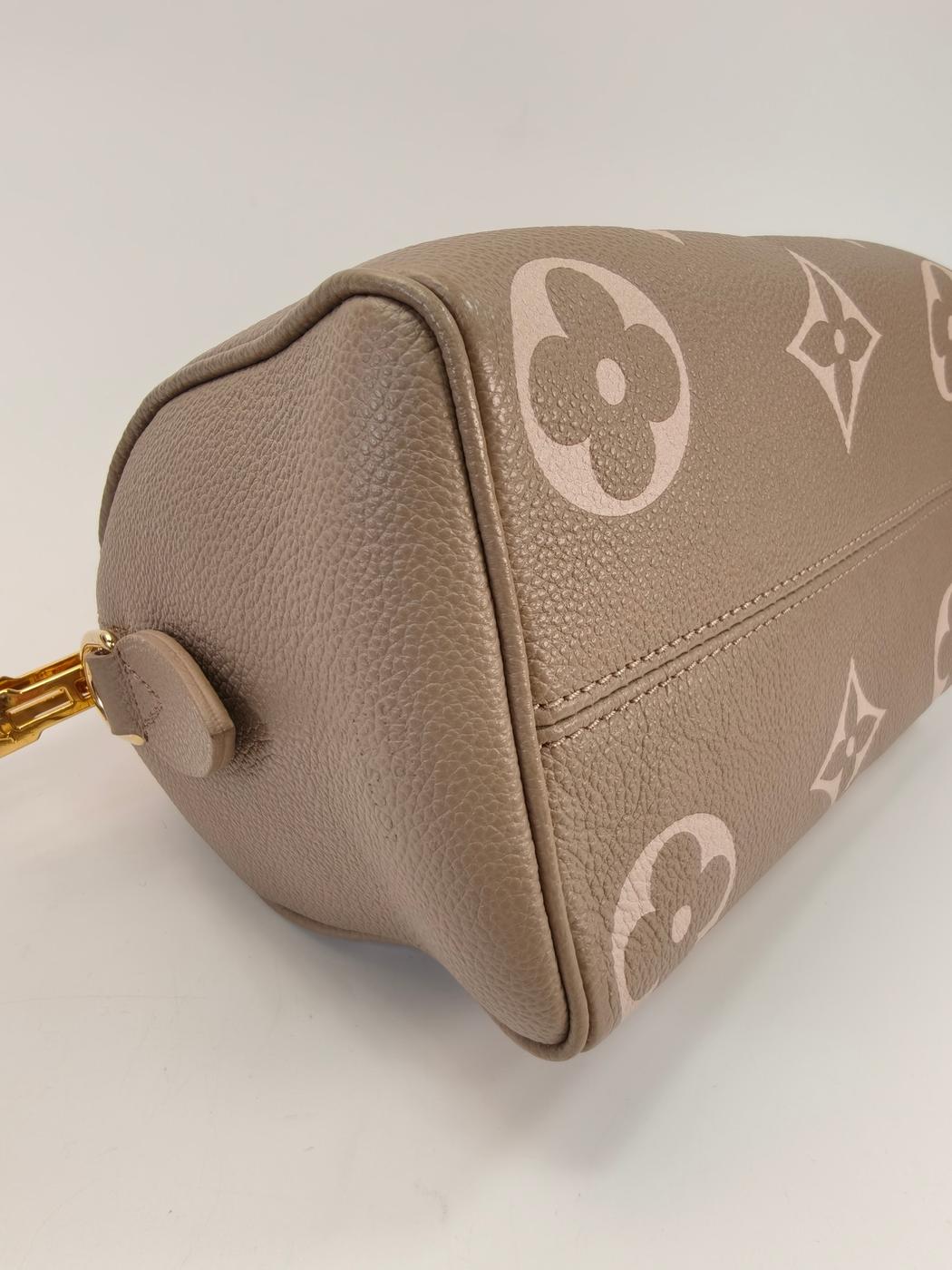 Louis Vuitton 路易威登 Monogram Speedy Bandoulière 20 两用单肩包 手提包 米色 管理编号：10951