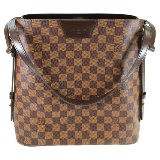 LOUIS VUITTON Damier Caba Rivington Tote Bag Brown Model Number: 10958