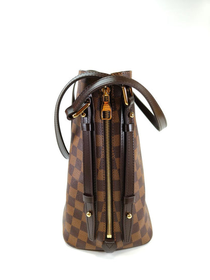 LOUIS VUITTON Damier Caba Rivington Tote Bag Brown Model Number: 10958