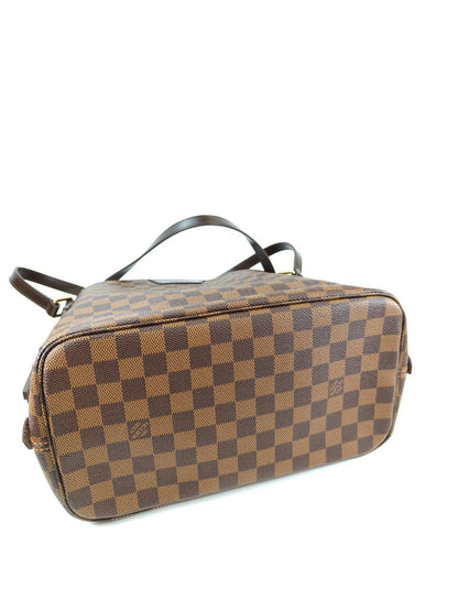 LOUIS VUITTON Damier Caba Rivington Tote Bag Brown Model Number: 10958
