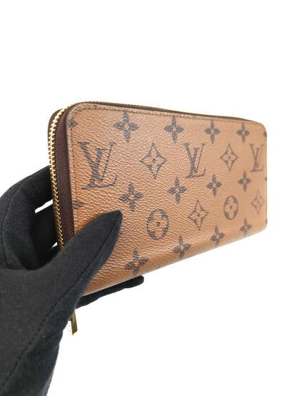 Louis Vuitton Monogram Reverse Zippy Wallet Long Wallet Brown Model number: 10991