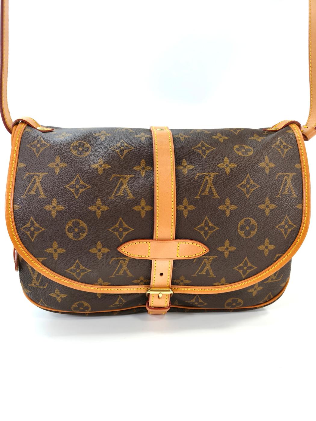 路易威登 Monogram Saumur 30 单肩包 棕色 商品编号：11057