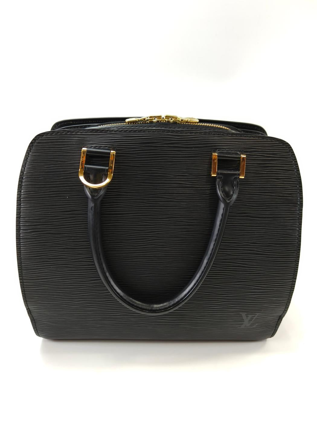LOUIS VUITTON 路易威登 Epi Pont Neuf 手提包 黑色 款号：11070