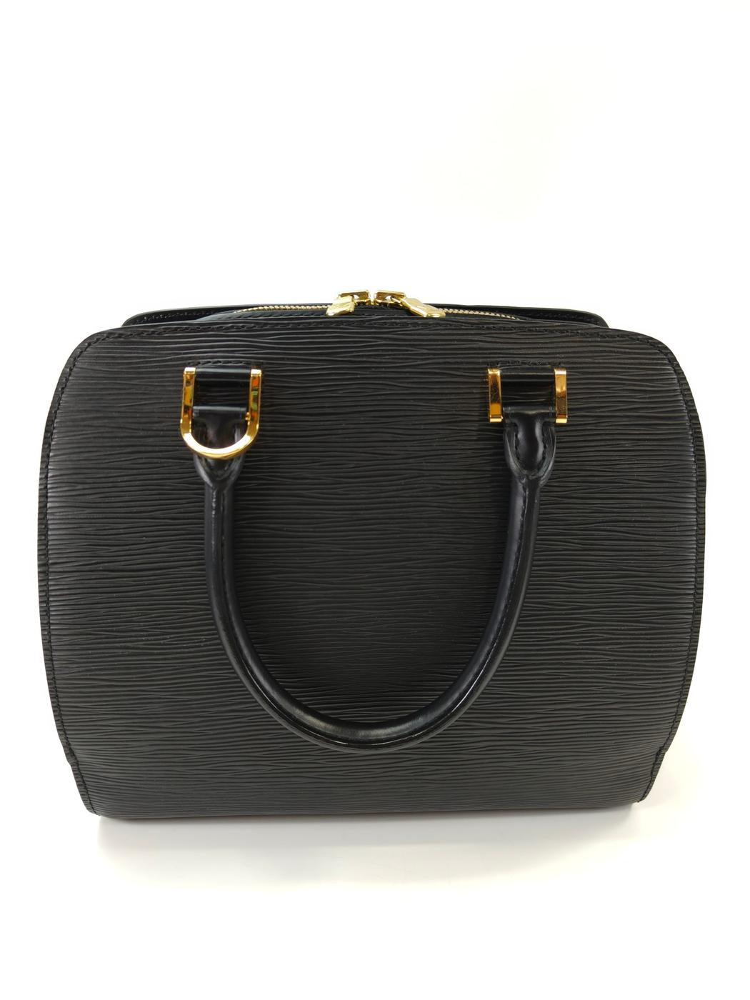 LOUIS VUITTON 路易威登 Epi Pont Neuf 手提包 黑色 款号：11070