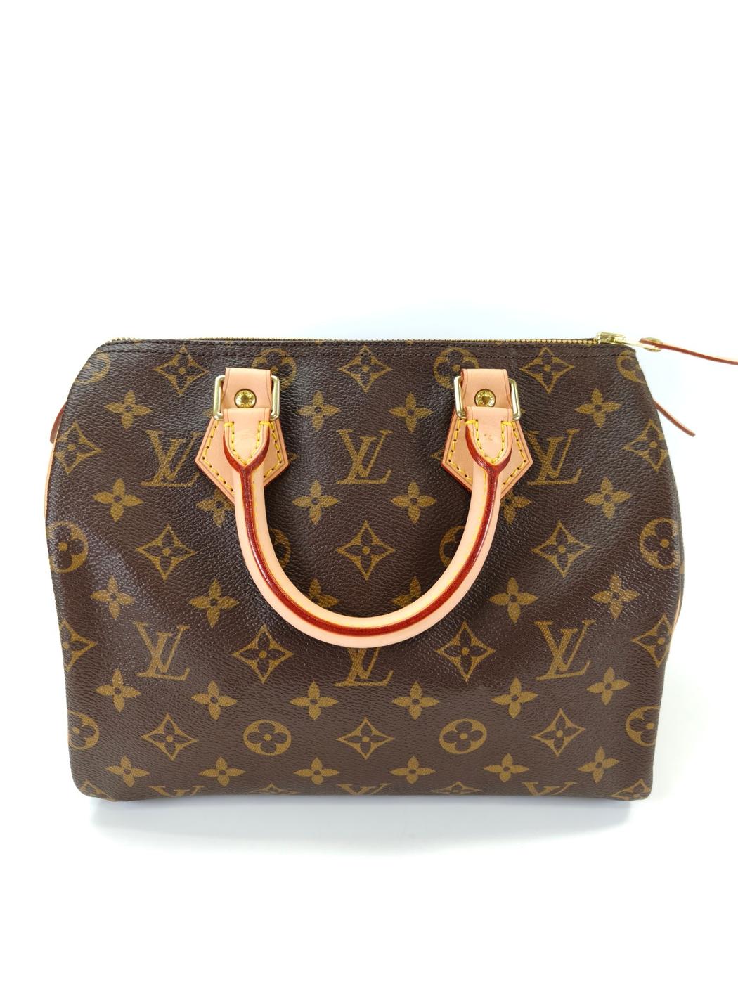 Louis Vuitton ルイヴィトン モノグラム スピーディ25 ハンドバッグ ブラウン 管理番号：11214
