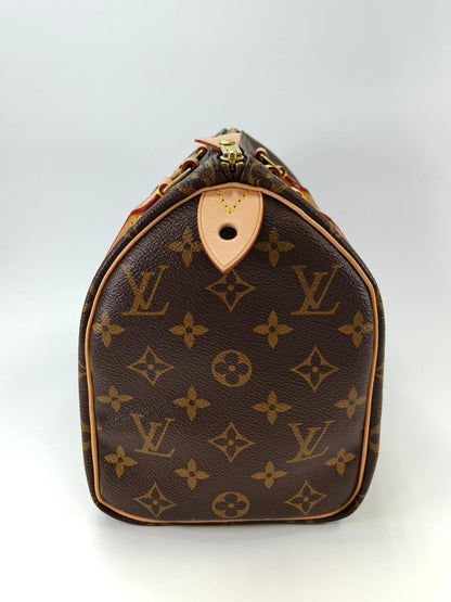 Louis Vuitton ルイヴィトン モノグラム スピーディ25 ハンドバッグ ブラウン 管理番号：11214