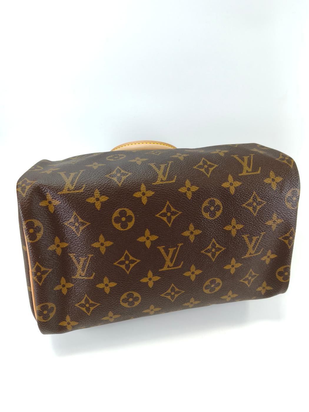 Louis Vuitton ルイヴィトン モノグラム スピーディ25 ハンドバッグ ブラウン 管理番号：11214