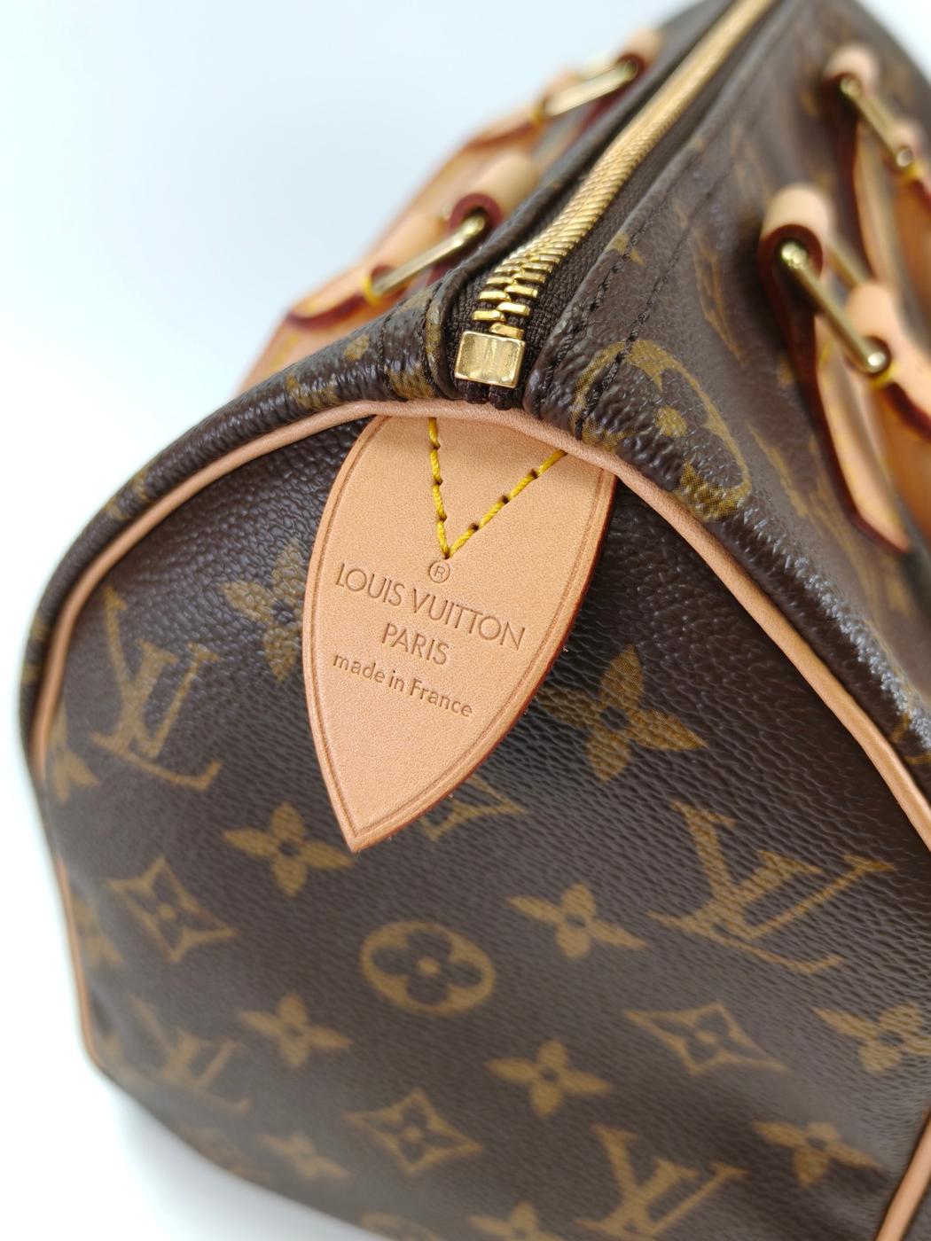 Louis Vuitton ルイヴィトン モノグラム スピーディ25 ハンドバッグ ブラウン 管理番号：11214