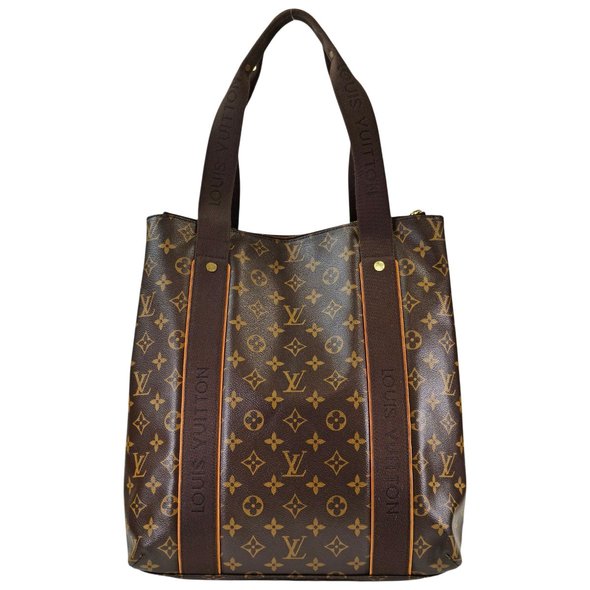 Louis Vuitton ルイヴィトン モノグラム カバ・ボブール トートバッグ ブラウン 管理番号：11236