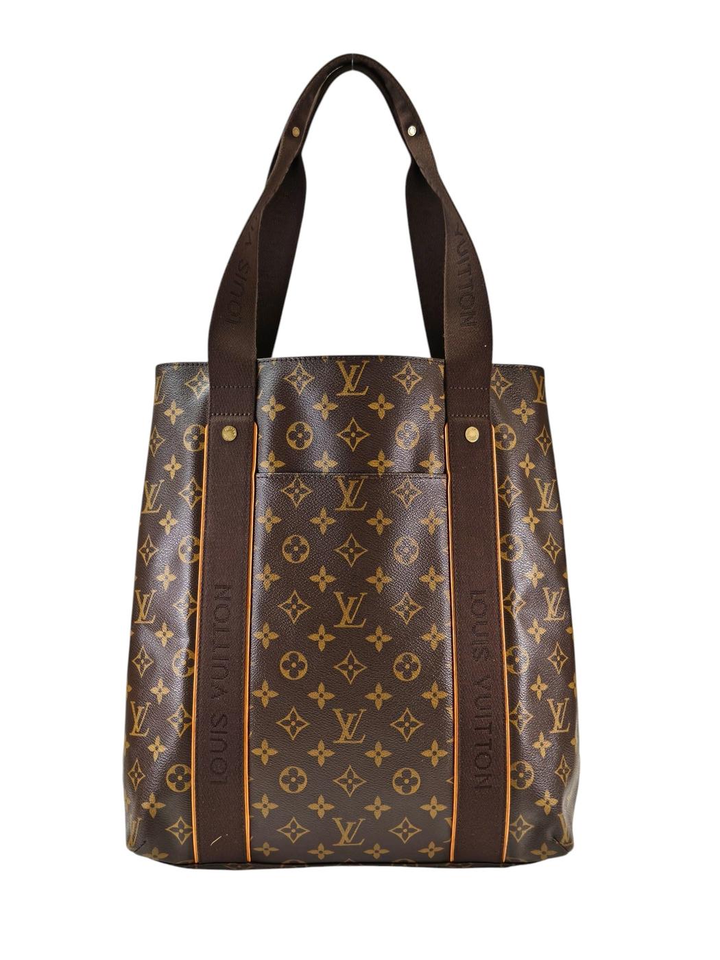Louis Vuitton ルイヴィトン モノグラム カバ・ボブール トートバッグ ブラウン 管理番号：11236