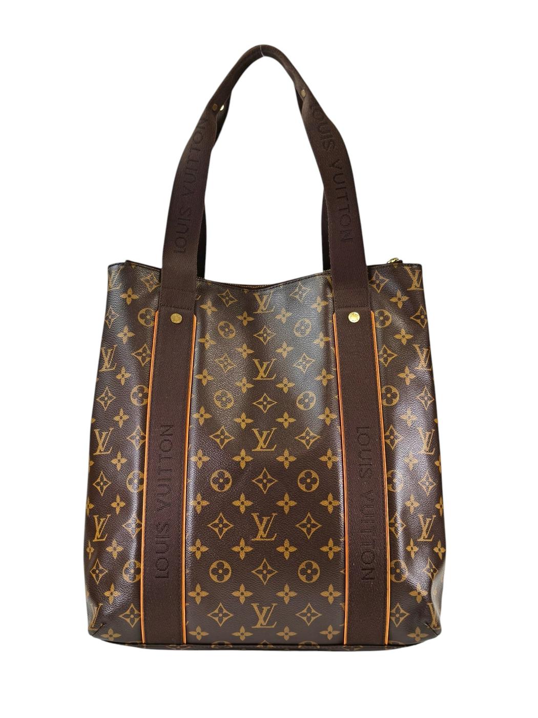 Louis Vuitton ルイヴィトン モノグラム カバ・ボブール トートバッグ ブラウン 管理番号：11236