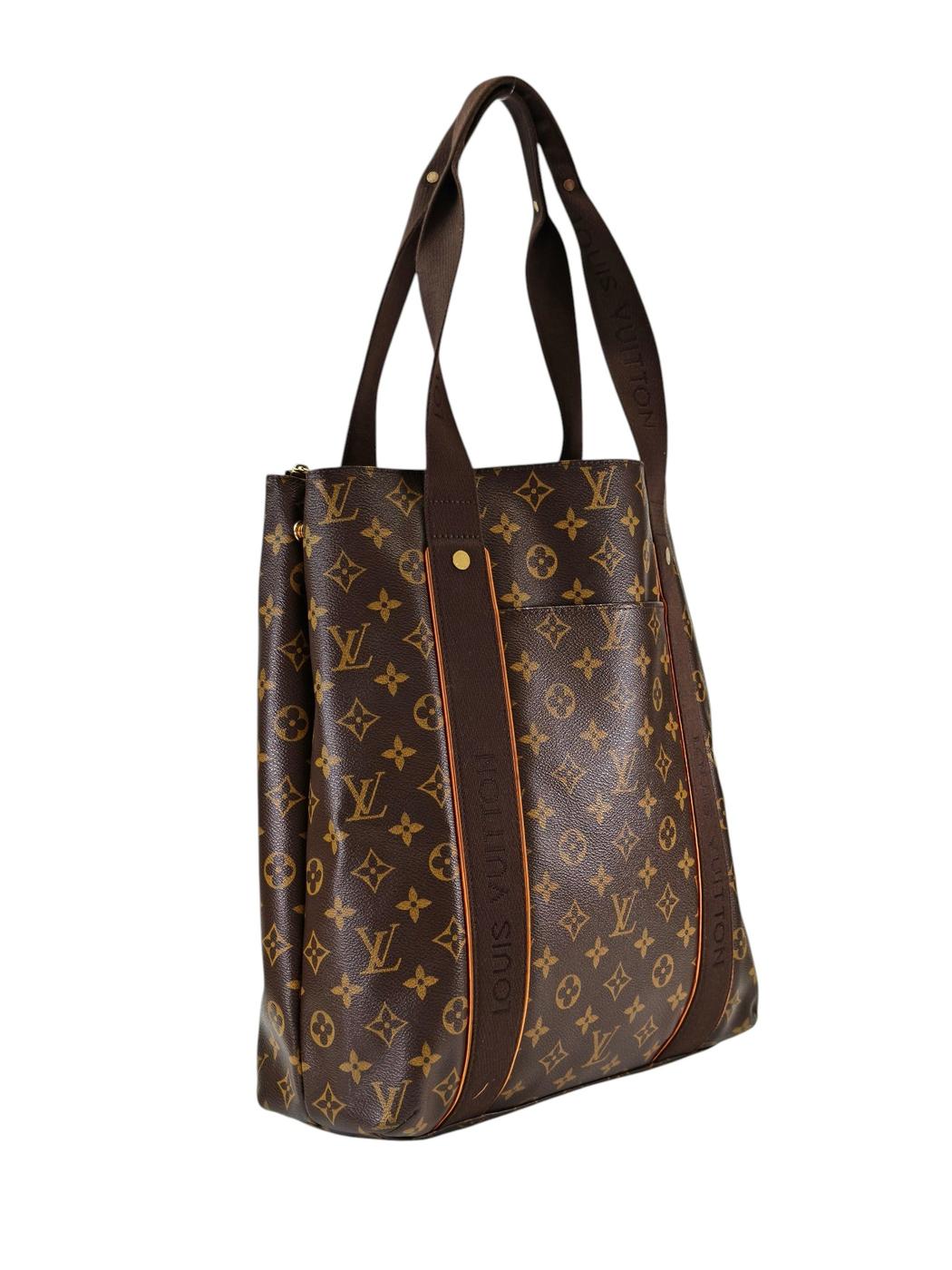 Louis Vuitton ルイヴィトン モノグラム カバ・ボブール トートバッグ ブラウン 管理番号：11236