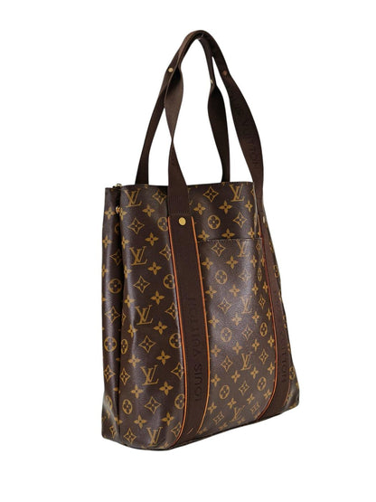 Louis Vuitton ルイヴィトン モノグラム カバ・ボブール トートバッグ ブラウン 管理番号：11236
