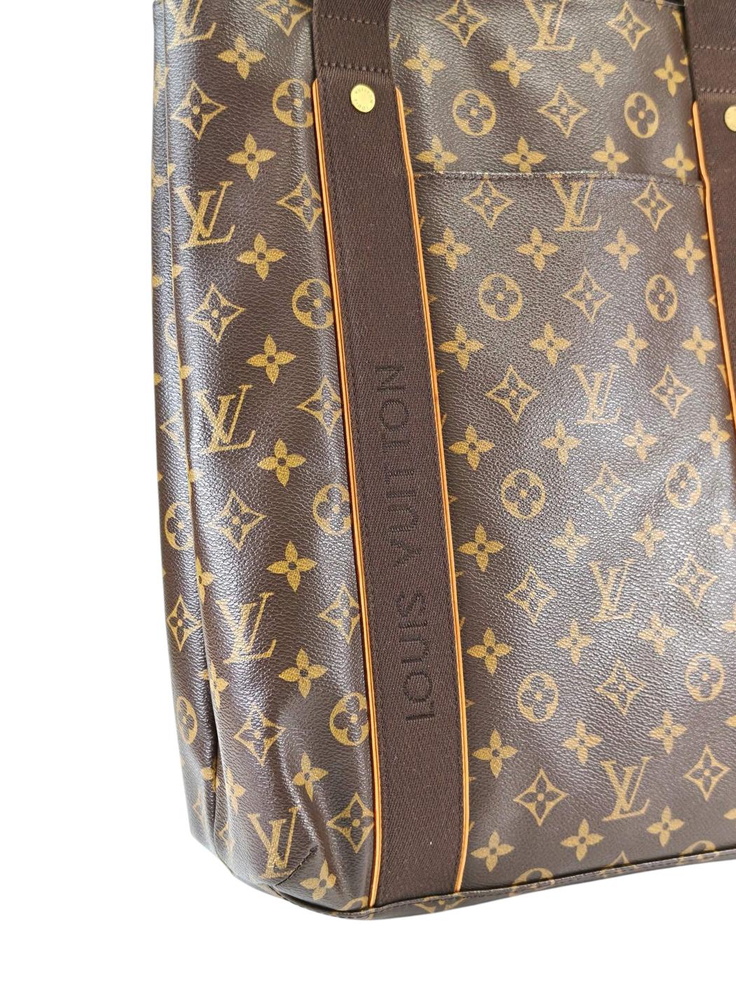 Louis Vuitton ルイヴィトン モノグラム カバ・ボブール トートバッグ ブラウン 管理番号：11236