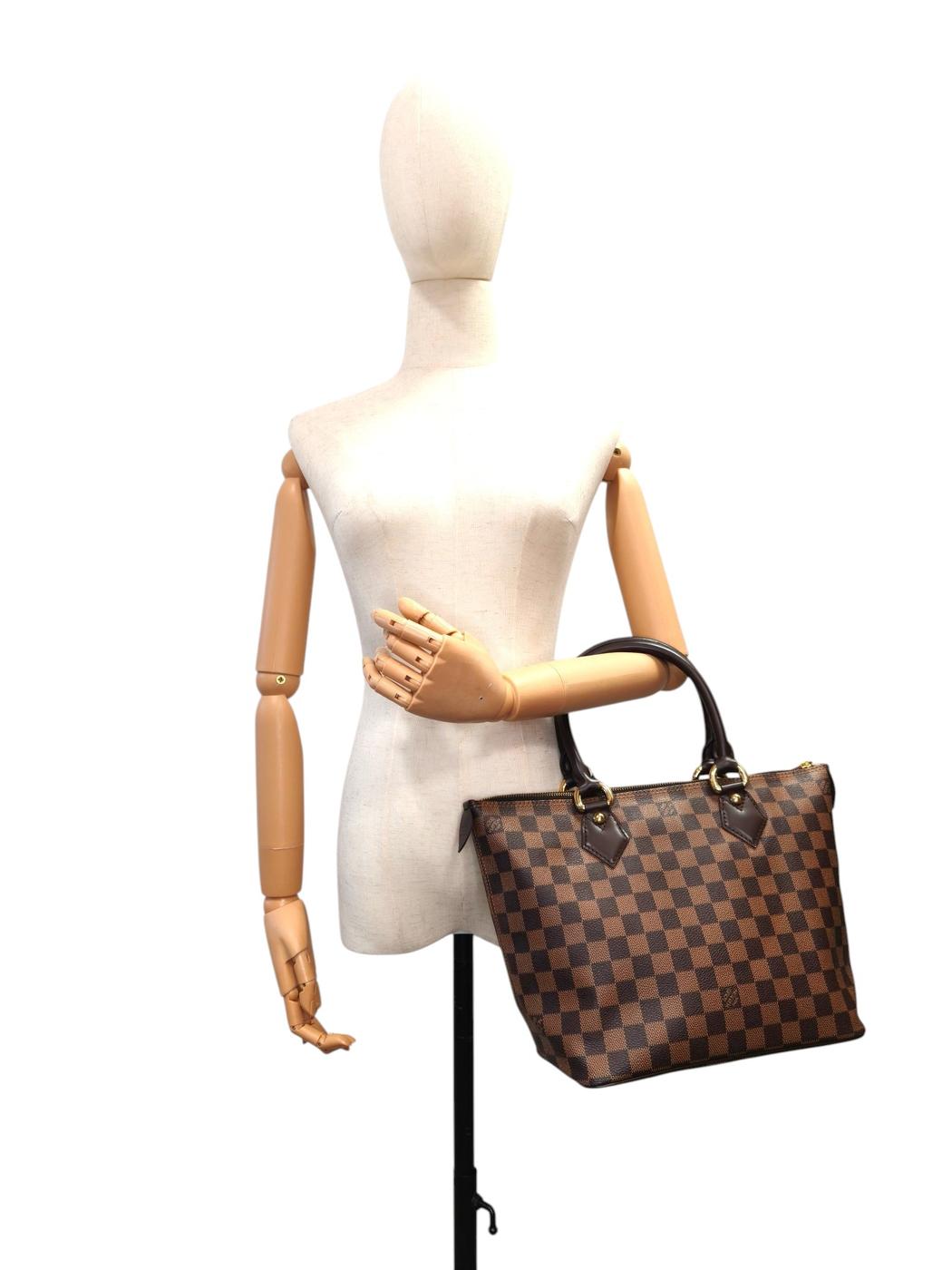 Louis Vuitton ルイヴィトン ダミエ サレヤPM トートバッグ ブラウン 管理番号：11237
