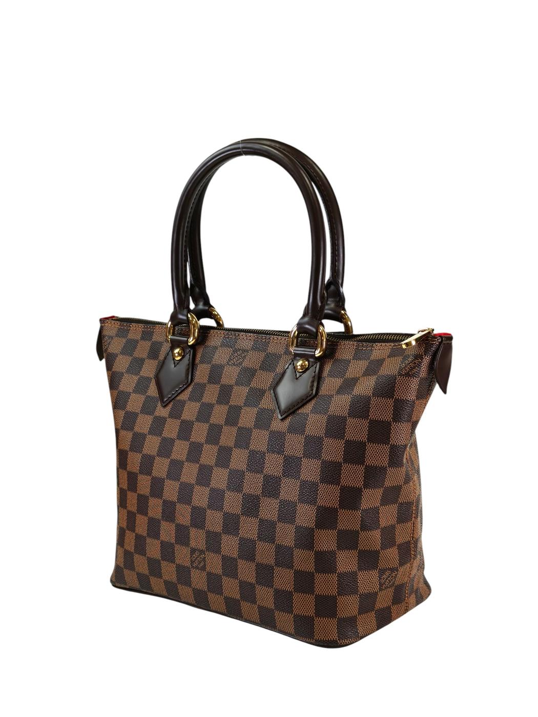 Louis Vuitton ルイヴィトン ダミエ サレヤPM トートバッグ ブラウン 管理番号：11237