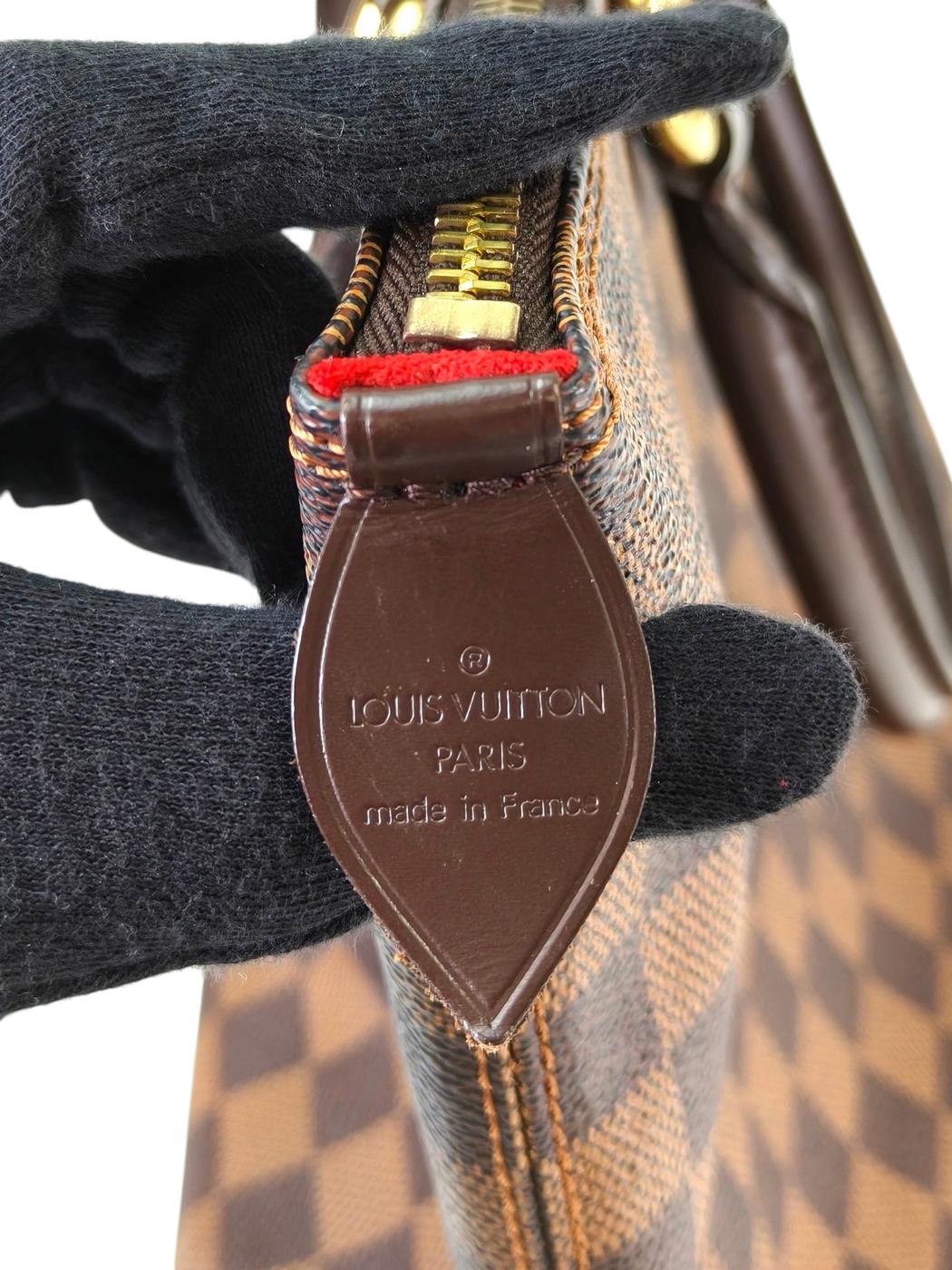 Louis Vuitton ルイヴィトン ダミエ サレヤPM トートバッグ ブラウン 管理番号：11237