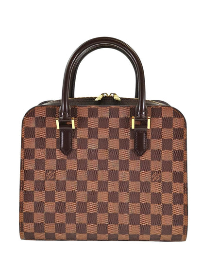 Louis Vuitton ルイヴィトン ダミエ トリアナ ハンドバッグ ブラウン 管理番号：11257