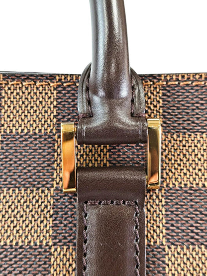 Louis Vuitton ルイヴィトン ダミエ トリアナ ハンドバッグ ブラウン 管理番号：11257