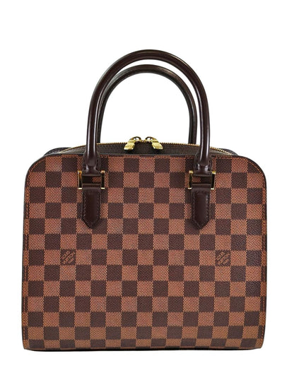 Louis Vuitton ルイヴィトン ダミエ トリアナ ハンドバッグ ブラウン 管理番号：11257