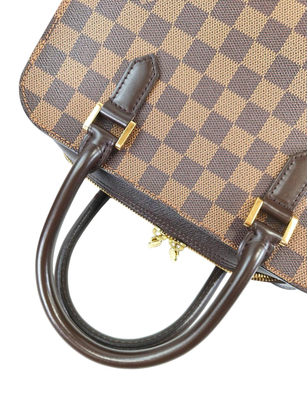 Louis Vuitton ルイヴィトン ダミエ トリアナ ハンドバッグ ブラウン 管理番号：11257