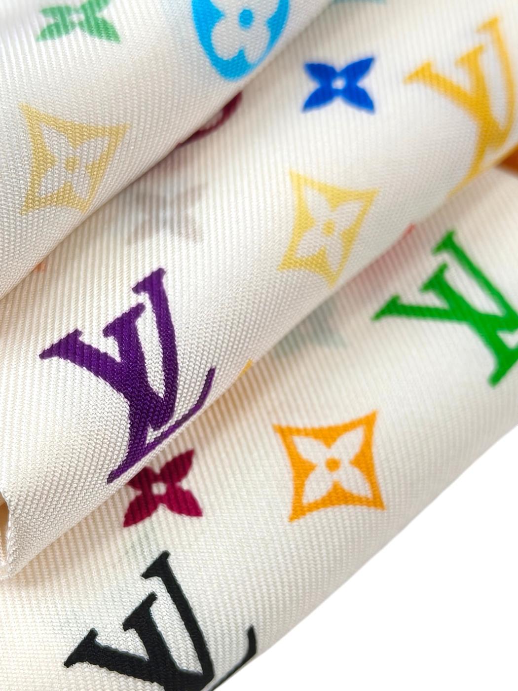 Louis Vuitton ルイヴィトン モノグラム・マルチカラー バンドー スカーフ 管理番号：11264