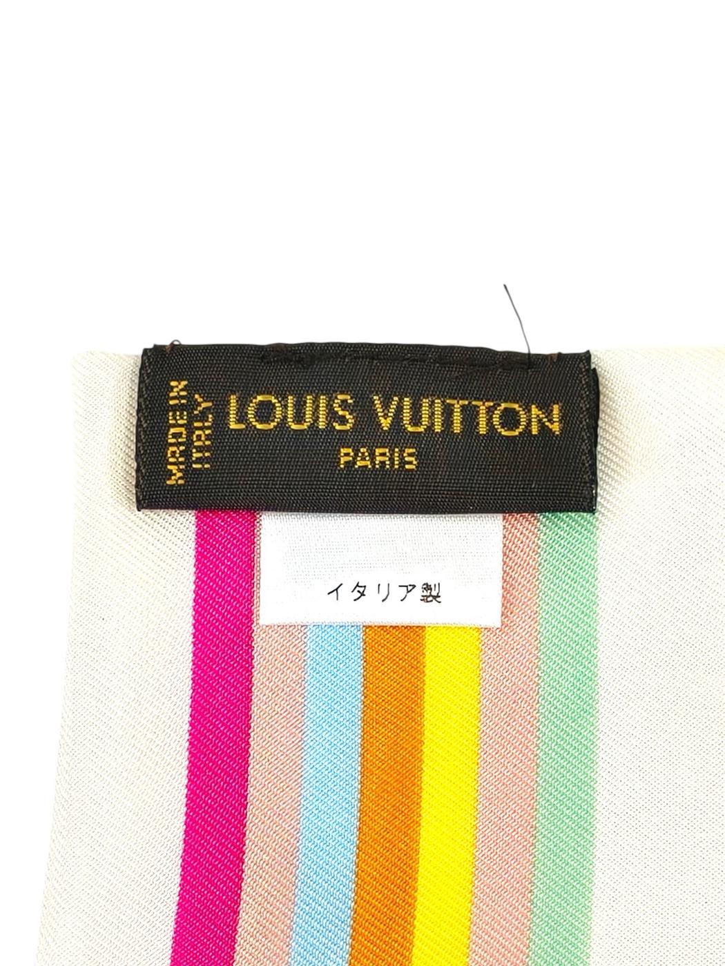 Louis Vuitton ルイヴィトン モノグラム・マルチカラー バンドー スカーフ 管理番号：11264