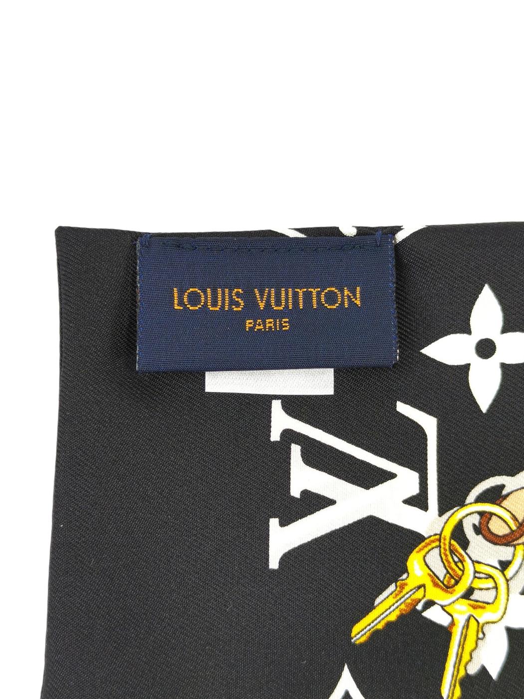 Louis Vuitton ルイヴィトン バンドー・モノグラム コンフィデンシャル シルク スカーフ 管理番号：11266