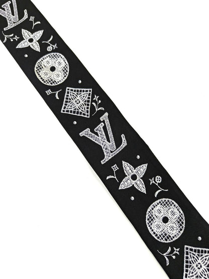 Louis Vuitton ルイヴィトン バンドーBB シルク スカーフ ブラック 管理番号：11276
