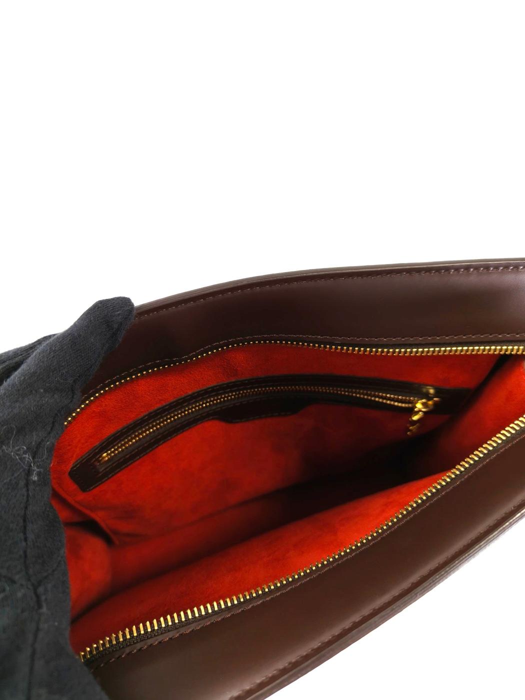 Louis Vuitton ルイヴィトン ダミエ ヴェニスPM トートバッグ ブラウン 管理番号：11277