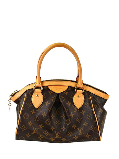 Louis Vuitton ルイヴィトン モノグラム ティボリPM トートバッグ ブラウン 管理番号：11278