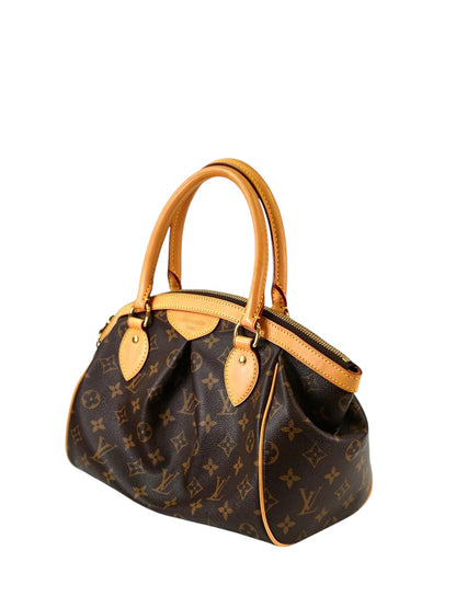 Louis Vuitton ルイヴィトン モノグラム ティボリPM トートバッグ ブラウン 管理番号：11278