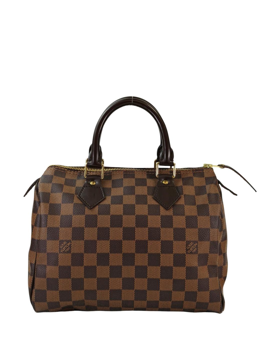 Louis Vuitton ルイヴィトン ダミエ スピーディ25 ハンドバッグ ブラウン 管理番号：11320