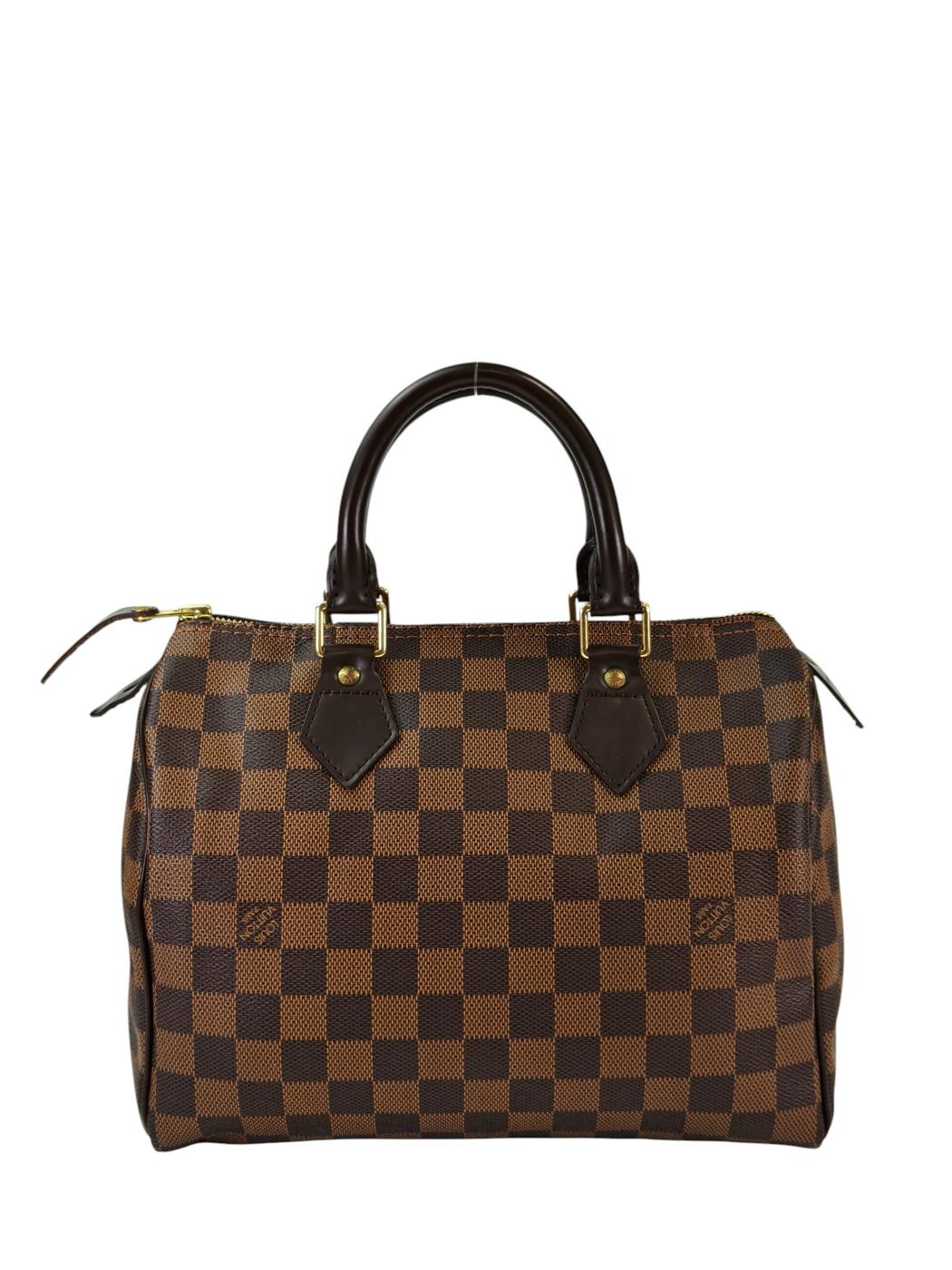 Louis Vuitton ルイヴィトン ダミエ スピーディ25 ハンドバッグ ブラウン 管理番号：11320