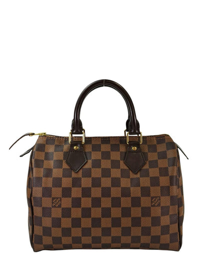 Louis Vuitton ルイヴィトン ダミエ スピーディ25 ハンドバッグ ブラウン 管理番号：11320