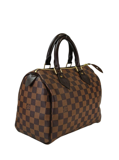 Louis Vuitton ルイヴィトン ダミエ スピーディ25 ハンドバッグ ブラウン 管理番号：11320