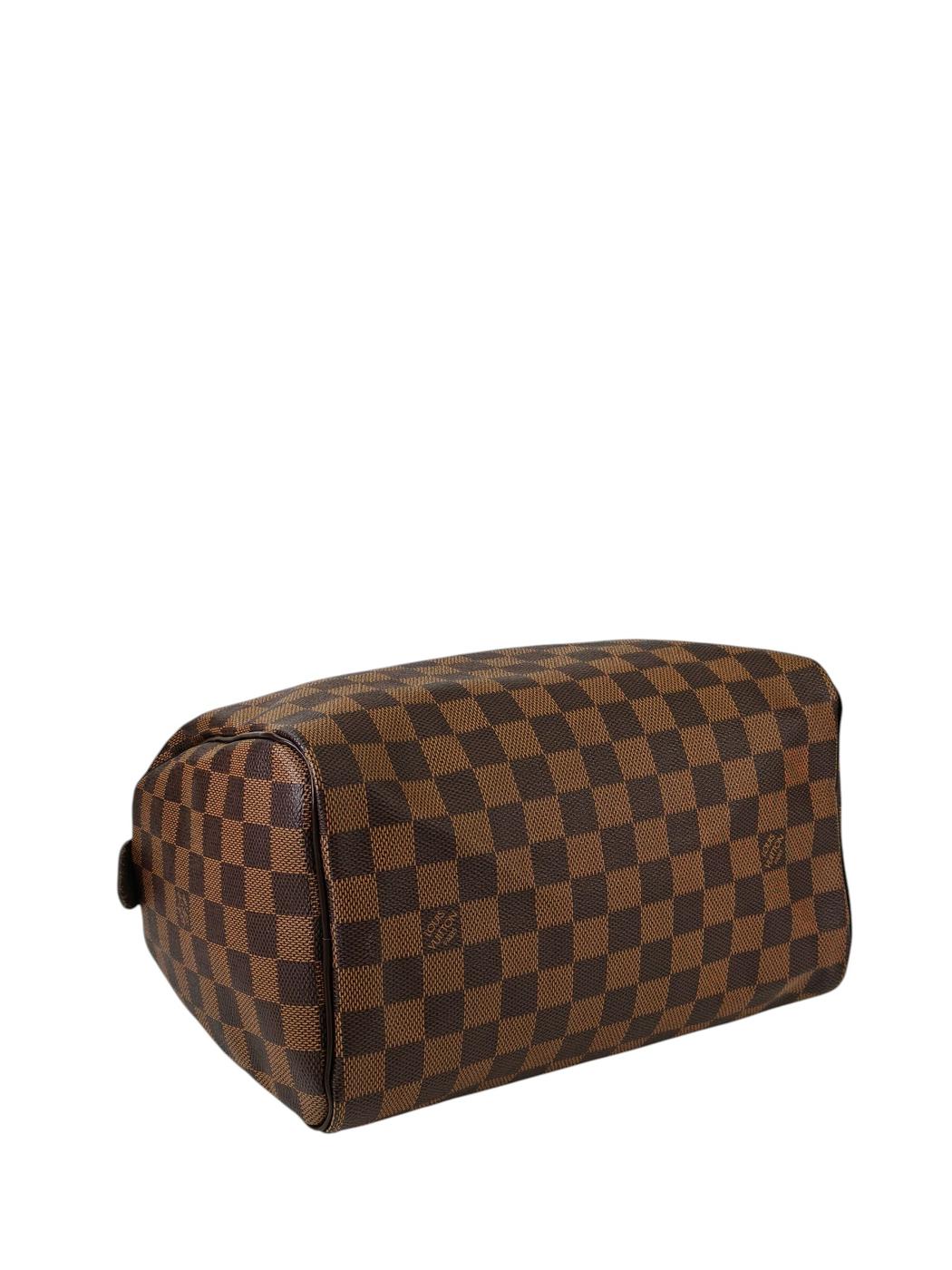 Louis Vuitton ルイヴィトン ダミエ スピーディ25 ハンドバッグ ブラウン 管理番号：11320