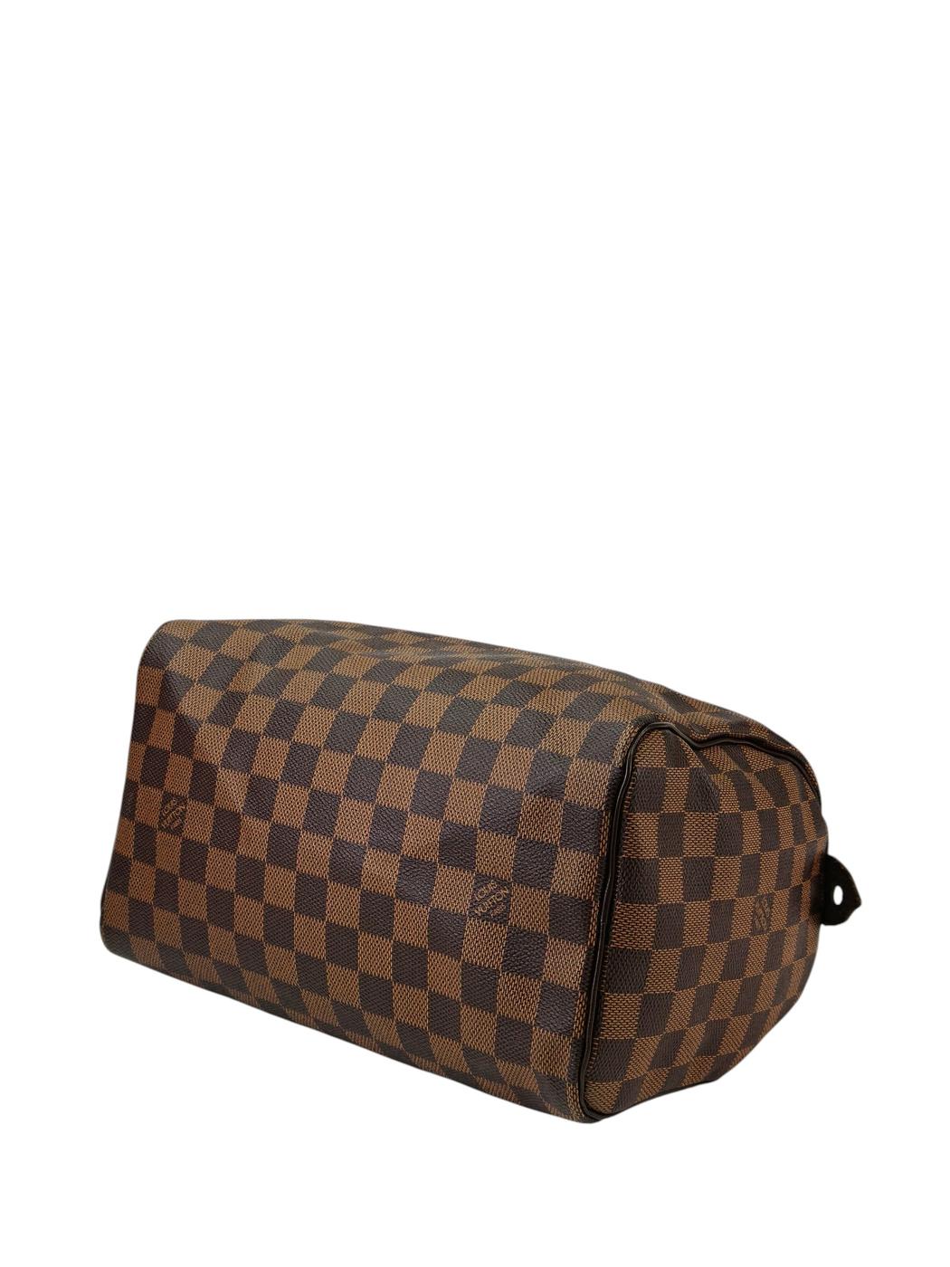 Louis Vuitton ルイヴィトン ダミエ スピーディ25 ハンドバッグ ブラウン 管理番号：11320