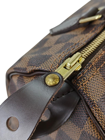 Louis Vuitton ルイヴィトン ダミエ スピーディ25 ハンドバッグ ブラウン 管理番号：11320