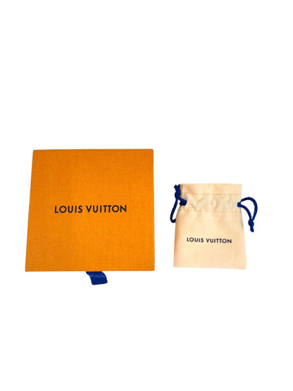 Louis Vuitton ルイヴィトン パンダント LV アイコニック フラワー ピアス ゴールド×シルバー 管理番号：11323