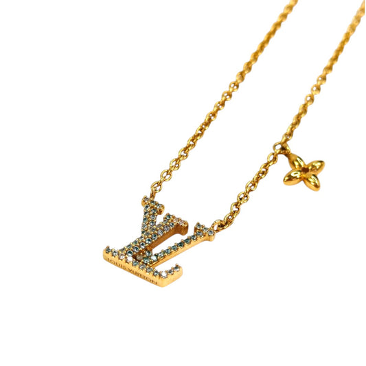 Louis Vuitton ルイヴィトン LV アイコニック ネックレス ゴールド 管理番号：11324