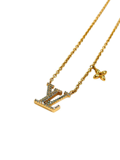 Louis Vuitton ルイヴィトン LV アイコニック ネックレス ゴールド 管理番号：11324