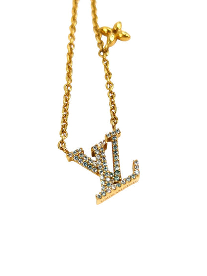 Louis Vuitton ルイヴィトン LV アイコニック ネックレス ゴールド 管理番号：11324