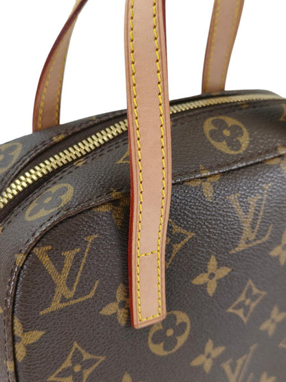 Louis Vuitton ルイヴィトン モノグラム スポンティーニ 2Way ショルダーバッグ ブラウン 管理番号：11333